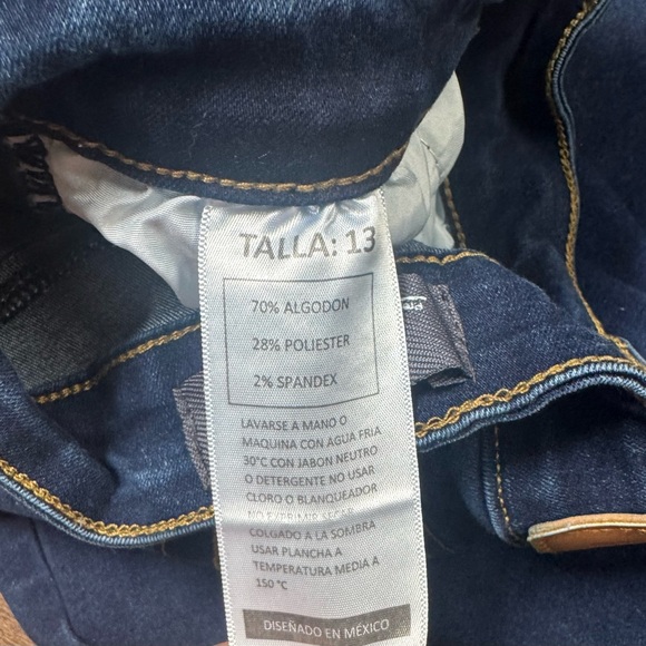 IZZE High Rise Dark Indigo Jeans - Picture 3 of 5